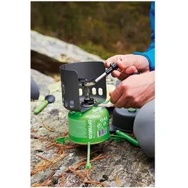 Optimus Clip-on Windschutz für Gaskartuschen & Töpfe bis Ø 11cm | Aluminium, 87 g