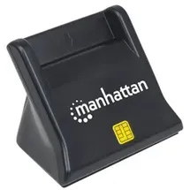 Manhattan USB Smart/SIM Card Reader mit Standfuß