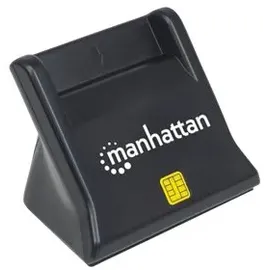 Manhattan USB Smart/SIM Card Reader mit Standfuß