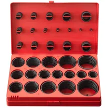CCLIFE O Ring Sortiment 419tlg Dichtungsringe Set NBR Ø3-50 mm O Ringe Dichtungsset Gummi Dichtung Sortiment Dichtring
