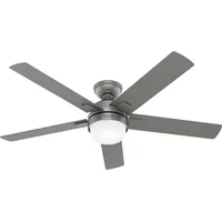 Hunter Fans Hunter Deckenventilator Zeal Silber mit Licht &