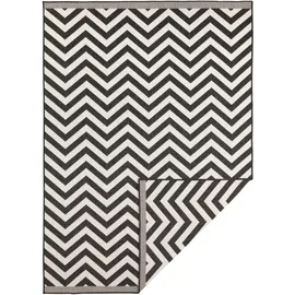 Northrugs Palma Wendeteppich 200 x 290 cm schwarz