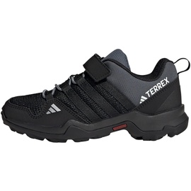 adidas Terrex AX2R Hook-and-Loop Hiking Shoes-Low (Non Football), core Black/core Black/Onix, 29