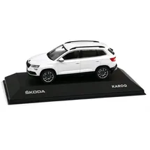 Skoda 5A7099300S9R - Karoq Modellauto weiß 1:43