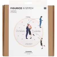 Rico Design Stickpackung Figurico Lovebirds / RICO-Design tap /