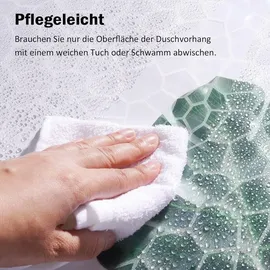 luxuskollektion Duschvorhang 180 x 190 cm durchsichtig