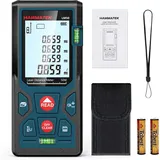 Digitaler Laser-entfernungsmesser, Lm50 50 M, Digitaler Laser-entfernungsmesser, Längen-/fläche-/volumen-/pythagoras-theorem-messung Mit Lcd-hintergrundbeleuchtung, Ip54(50m)