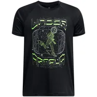 Under Armour Tech Game Day Trainingsshirt Jungen 001 black/stream/cyber