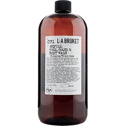 L:A Bruket 071 Refill Hand & Body Wash Wild Rose 1000ml