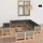 vidaXL Garten-Lounge-Set 11-tlg. grau