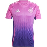 adidas DFB Auswärtstrikot Herren EURO 2024 Deutschlandtrikot Pink Lila-S