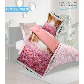 Sanilo Romantik Lila 135 x 200 cm + 80 x 80 cm