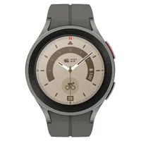 Samsung Galaxy Watch5 Pro Grey Titanium 45 mm LTE D-Buckle Sport Band Grey M/L
