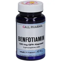 Leitner Lifecare GmbH Benfotiamin 100 mg Gph Kapseln Vet.