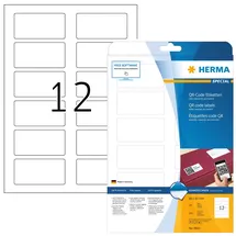 Herma QR-Code Etiketten 9643 Weiß 80 x 40 mm 25 Blatt 300 St.