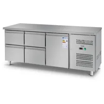 Royal Catering Kühltisch RCKT-179/70 403 L 1 Fach- 4 Schubladen 179,5 x 71 cm Edelstahl