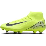 Nike Herren Fussball-Rasenschuhe ZM Superfly 10, VOLT/BLACK, 42