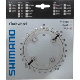 Shimano Kettenblatt 26 Zähne Silber