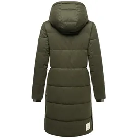 Navahoo Wintermantel "Wintertanz 14", Damen, Gr. XXXL(46), grün (olivgrün), Obermaterial: 45% Polyester, 45% Baumwolle, 10% Nylon. Innenfutter: 100% Polyester. Wattierung: 100% Polyester.