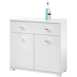 BASIC by Balculina Pool Midischrank 76 x 73 x 31 cm Weiß