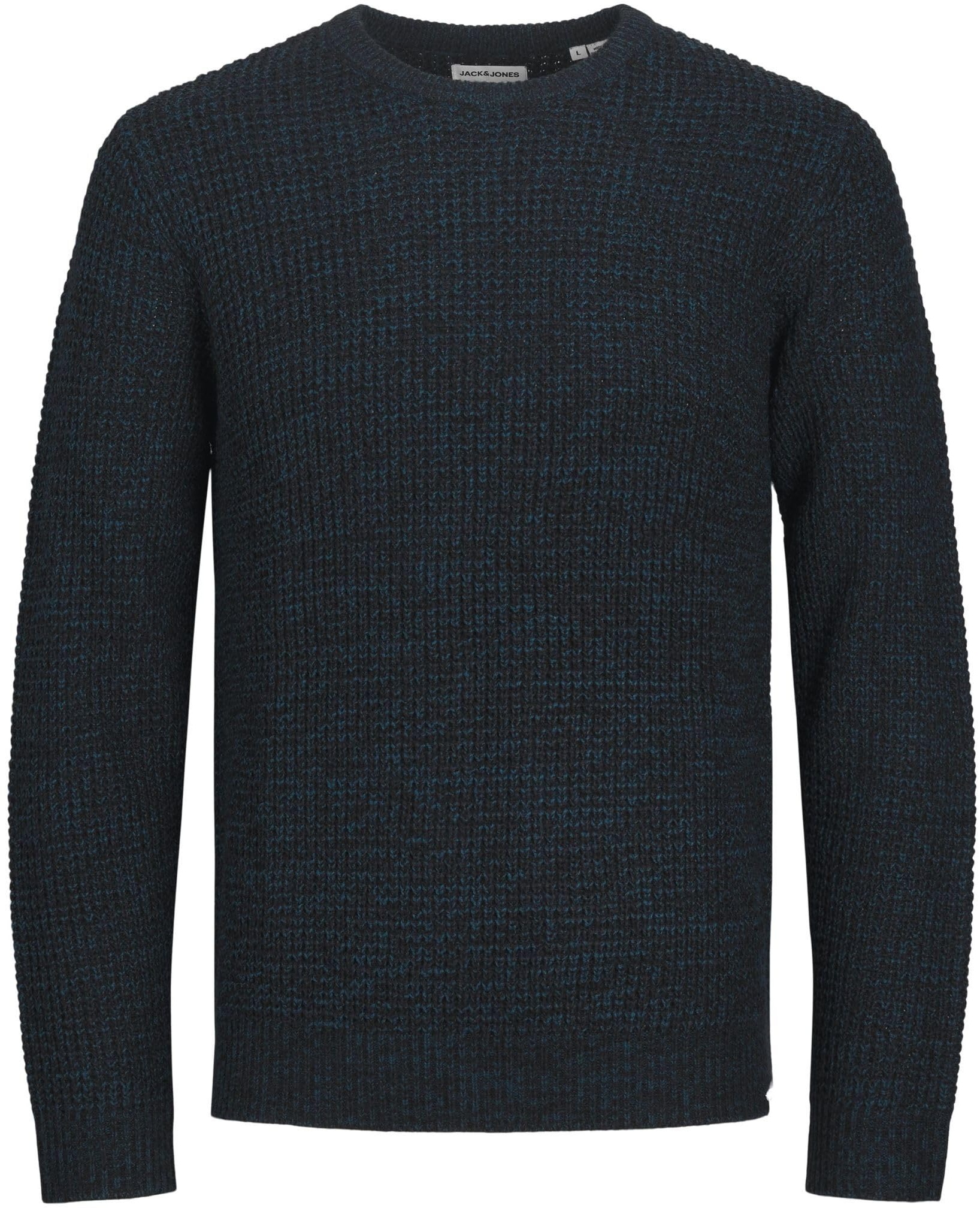 Jack & Jones Herren Rundhals Pullover JJEWILLIAM - Regular Fit S M L XL XXL, Größe:XL, Farbe:Navy Blazer 12236776