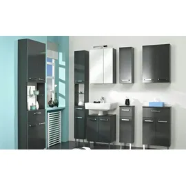 Uno Monti Hochschrank 25 x 195,5 x 20 cm Grau