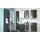 Uno Monti Hochschrank 25 x 195,5 x 20 cm Grau