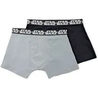 Tchibo - 2 Slipboxer »Star Wars« - Herren - Gr. L/6 - schwarz/print