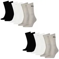 Puma Sportsocken Regular Crew Socken 12 Paar Sport Cush