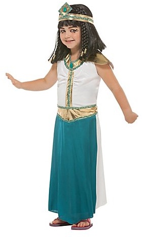 buttinette Ägypterin Kleid "Nofretete" für Kinder
