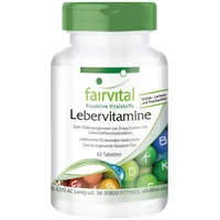 Fairvital Lebervitamine (60 Tabletten)