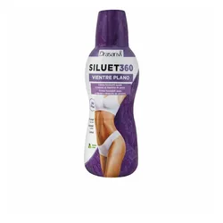 SILUET 360 flat stomach #lime 600ml 0,6 l