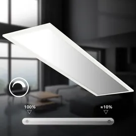 Briloner LED Panel 1 dimmbar IP44 weiß