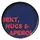 Giftcompany Gift Company Love Trays, Dekotablett, XS, Sekt, Hugs & Aperol, rund, blau