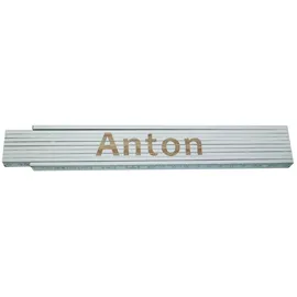 Heka Zollstock Anton 2 m, weiß