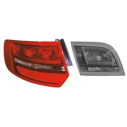 VAN WEZEL Heckleuchte links Glühlampen-Technologie für AUDI 8P4945095E 0334935