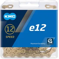 KMC e12 Ti-N 12-fach Gold 130 Glieder