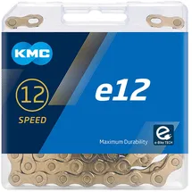 KMC e12 Ti-N 12-fach Gold 130 Glieder