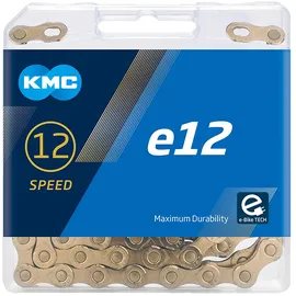 KMC e12 Ti-N 12-fach Gold 130 Glieder
