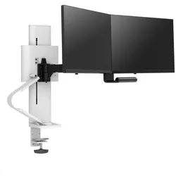 Ergotron TRACE Monitorhalterung für 2 Monitore (45-631-216), weiß