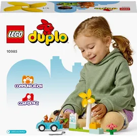 LEGO Duplo Windrad und Elektroauto 10985