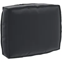 VidaXL Palettenkissen für Rückenlehne Schwarz 50x40x12 cm Oxford-Stoff