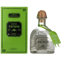 Patrón Tequila Silver 40% Vol. 0,7l in Geschenkbox