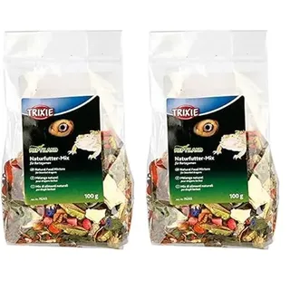 Trixie 76265 Naturfutter-Mix für Bartagamen, 100 g (Packung mit 2)