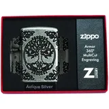 Zippo Antik Armor Case Lebensbaum