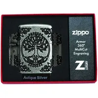 Zippo Antik Armor Case Lebensbaum