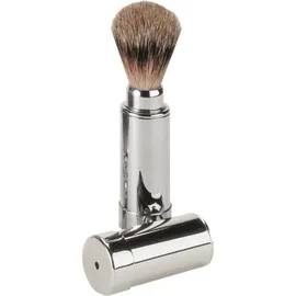 Erbe Solingen Reise-Rasierpinsel Dachshaar Chromgriff mit Kappe