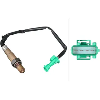 Hella 6PA 358 221-351 Lambdasonde vor Katalysator Oxygen O2 Sensor Beheizt 260mm