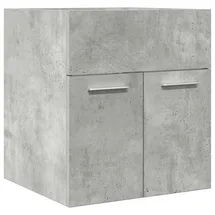 vidaXL Waschbeckenunterschrank 41 x 38,5 x 46 cm Grau