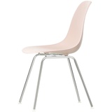 Vitra - Eames Plastic Side Chair DSX RE, verchromt / zartrosé (Filzgleiter basic dark)